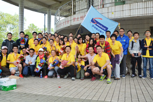 深圳联代工会举行2014年登山比赛